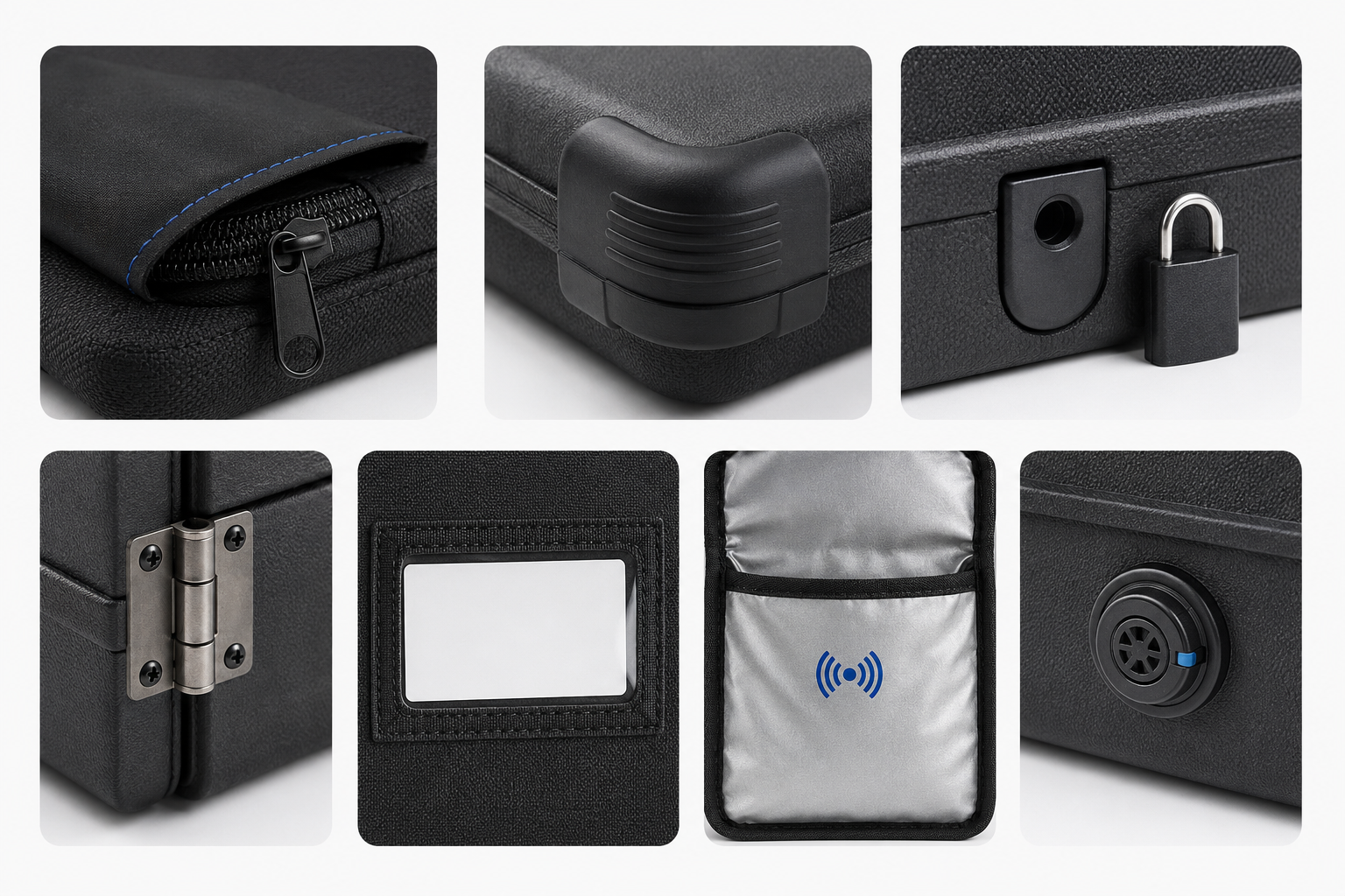 Functional Add-ons available for custom EVA case manufacturing